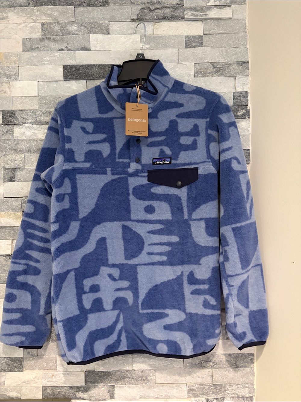 Patagonia women's Lightweight Synchilla Snap-T 1/4 Snap Fleece Pullover nwt